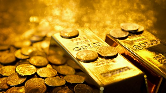 Preço do ouro dispara na sessão e avança 2,91% na semana