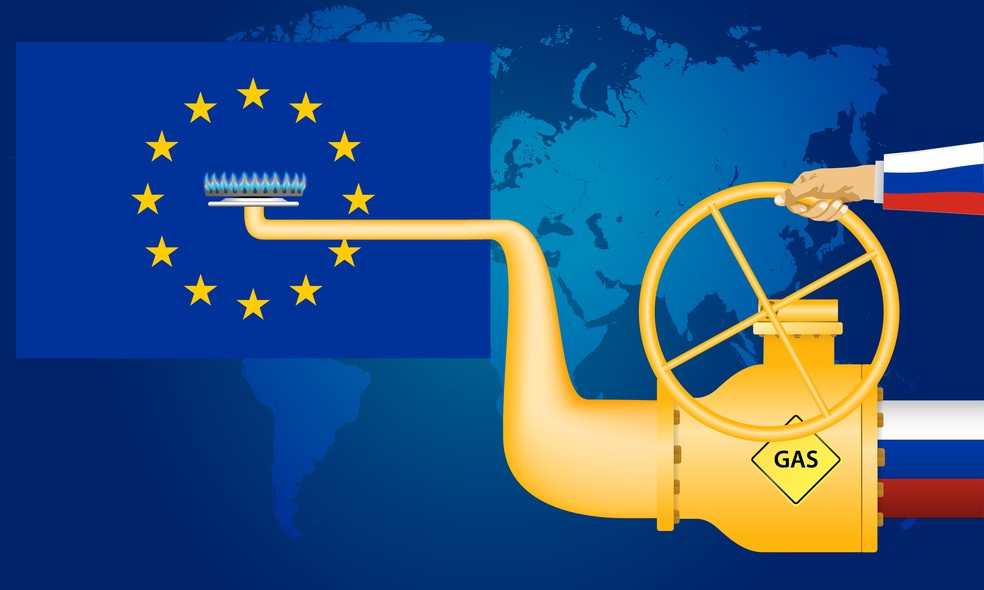 Gasoduto União Europeia — Foto: Getty