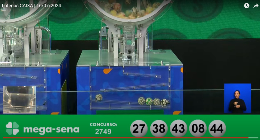 Mega-Sena 2749 — Foto: Reprodução / Caixa