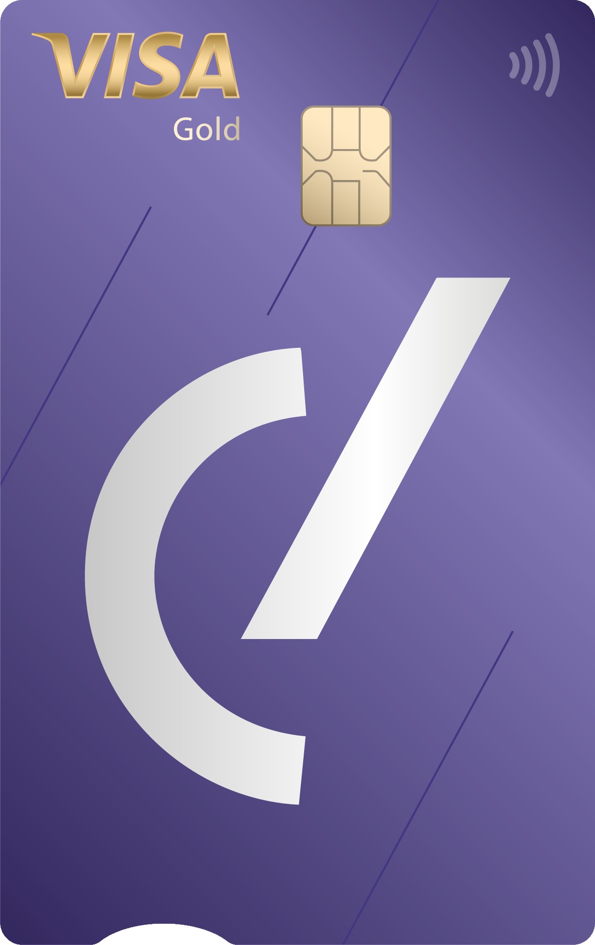 Cartão de crédito em braile