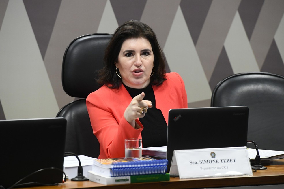 Simonete Tebet — Foto: Fernanda /Marcos Oliveira/Agência Senado