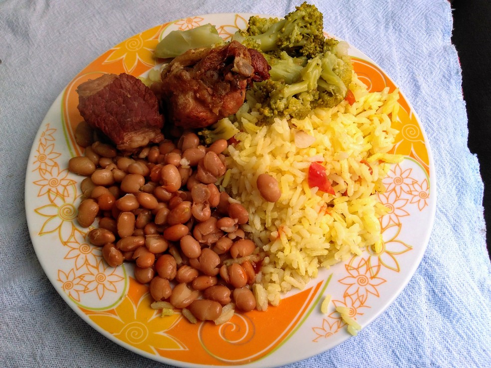 arroz e feijão comida alimentos alimentação prato — Foto: Getty Images