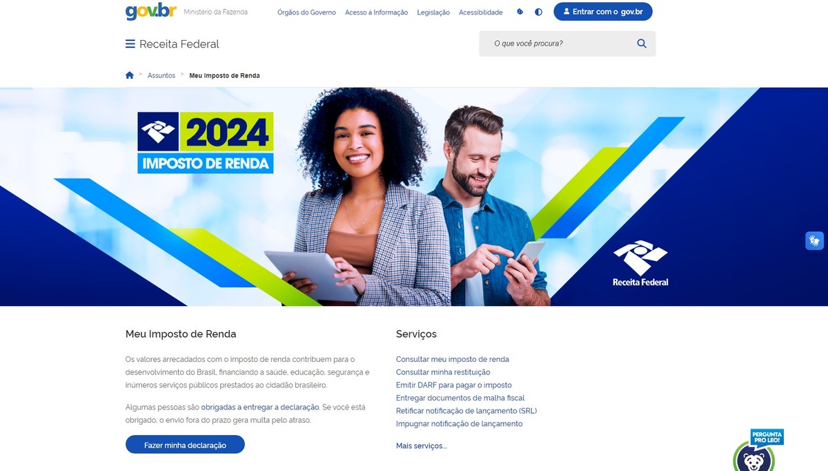 Receita Federal antecipa e libera programa da declaração do Imposto de