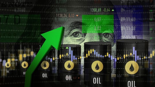 Petróleo avança 8% na semana com paz no Irã mais distante Petróleo avança 8% na semana com paz no Irã mais distante