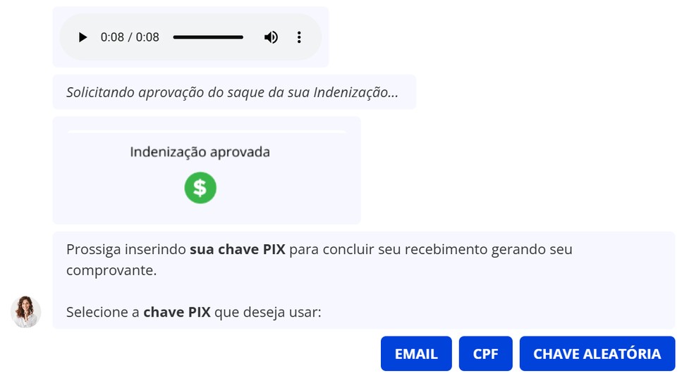 Golpistas cobram para um suposto pagamento dos valores disponíveis no fundo do PIS/Pasep — Foto: Divulgação/Kaspersky