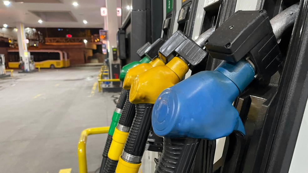 combustível gasolina diesel posto de combustível — Foto: Getty Images