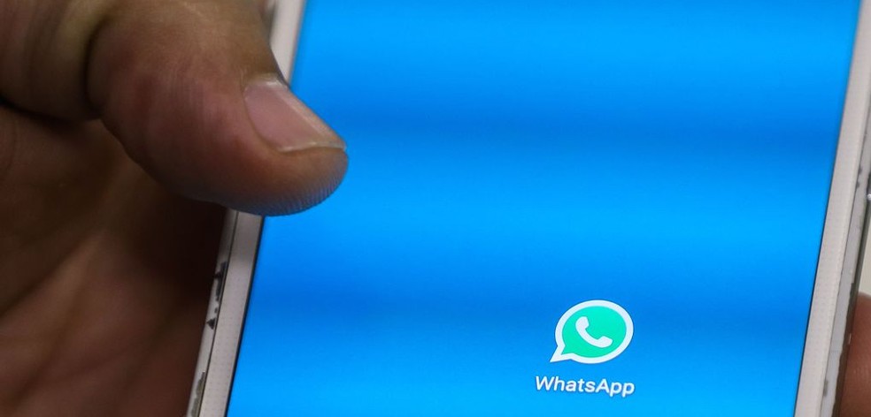 WhatsApp no smartphone — Foto: Marcelo Camargo/Agência Brasil