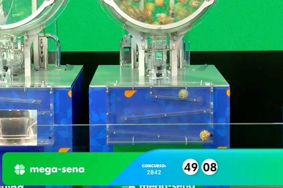 Ninguém acerta as seis dezenas da Mega-Sena 2842, e prêmio vai a R$ 10 ...