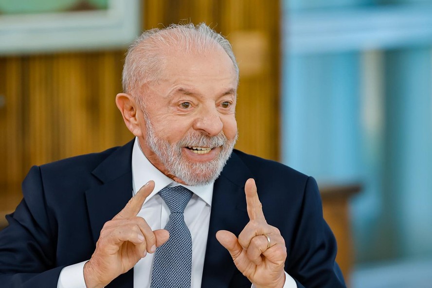 27.09.26 - O presidente da República, Luiz Inácio Lula da Silva, durante entrevista à Band, no Palácio da Alvorada, Brasília - DF. Foto: Ricardo Stuckert.