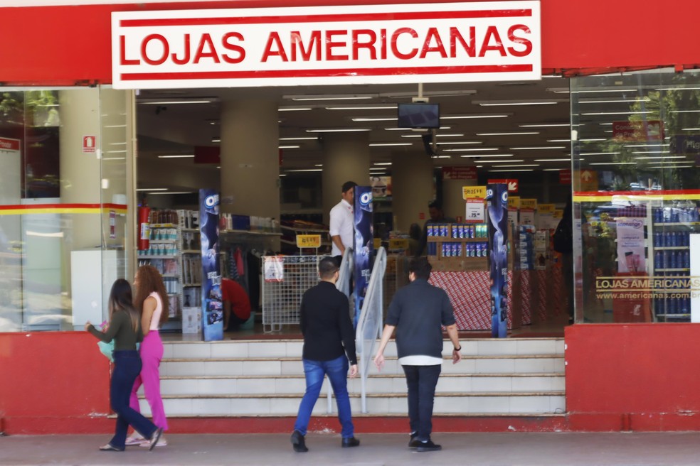 Brasília DF, 02/07/2024 - Fachada da Lojas Americanas. Foto: Bruno Peres/Agência Brasil — Foto: Bruno Peres/Agência Brasil/Bruno Peres/Agência Brasil