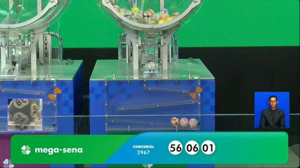 Ninguém acerta as seis dezenas da Mega-Sena 2967, e prêmio acumula em R ...