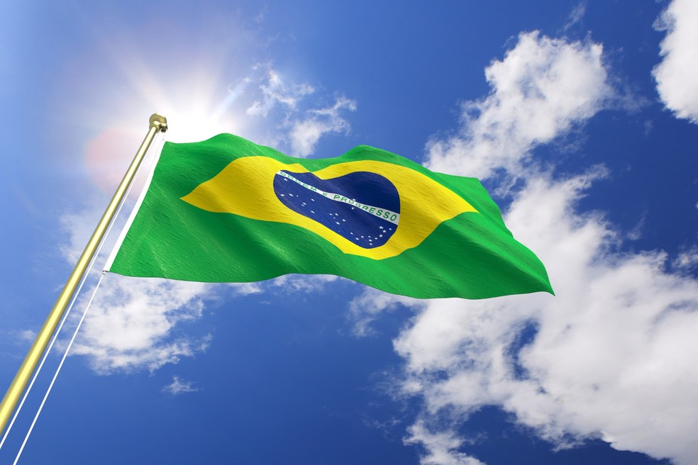 bandeira do Brasil — Foto: Divulgação