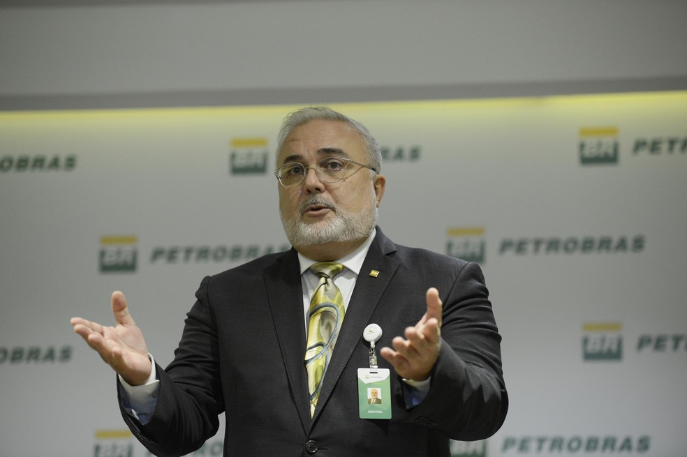 Presidente da Petrobras, Jean Paul Prates durante primeira coletiva de imprensa — Foto: Tomaz Silva/Agência Brasil/Fotógrafo/Agência Brasil