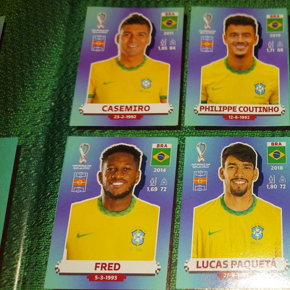 Álbum de figurinhas só tem um jogador da Seleção Brasileira que não foi  convocado para a Copa; veja quem é