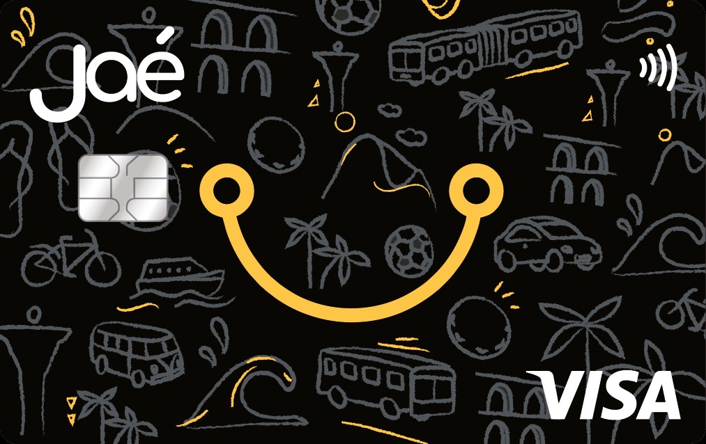 Jaé, cartão Visa do Rio