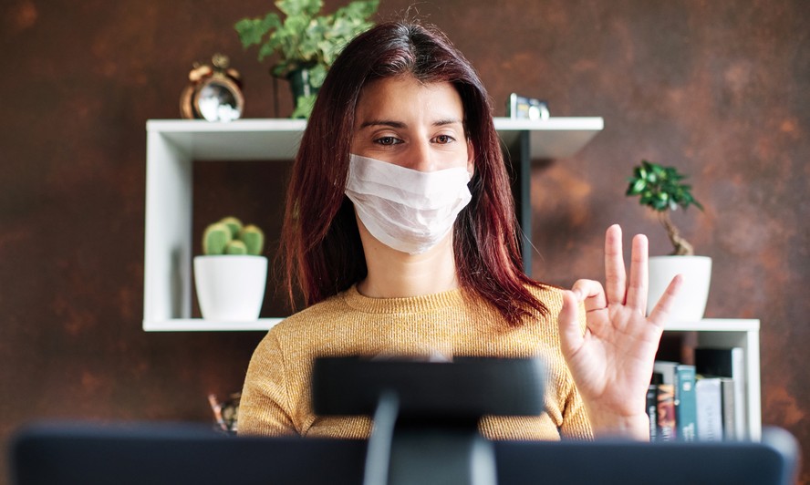 Trabalho no home office durante a pandemia de coronavírus