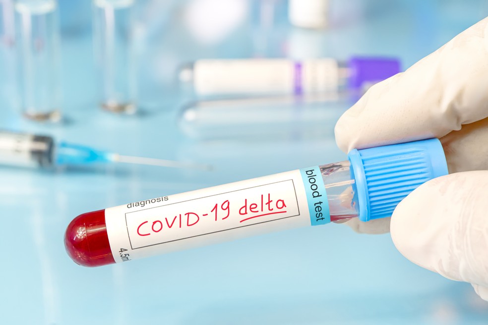 Covid-19 coronavírus variante delta — Foto: Getty Images